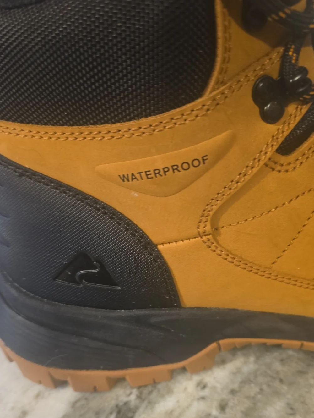 Ozark Trail Men's Waterproof Hiking Boots - Tan/Black